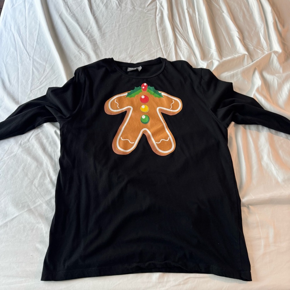 ASOS Black Gingerbread Shirt